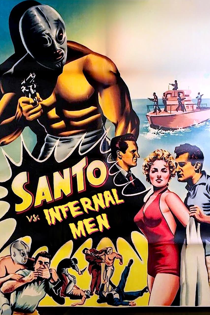 Santo contra ``Hombres infernales`` [Audio: Spanish]