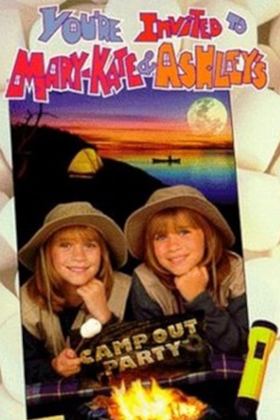 Youre Invited to Mary Kate And Ashleys Camping Party